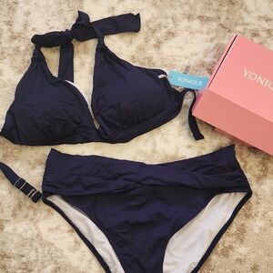Younique Deep Blue Bikini Set